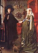Jan Van Eyck Giovanni Aronolfini und seine Braut Giovanna Cenami china oil painting artist